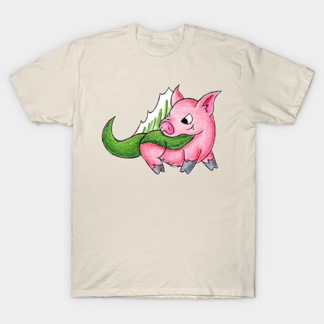 Dimetropiggy T-Shirt by KristenOKeefeArt